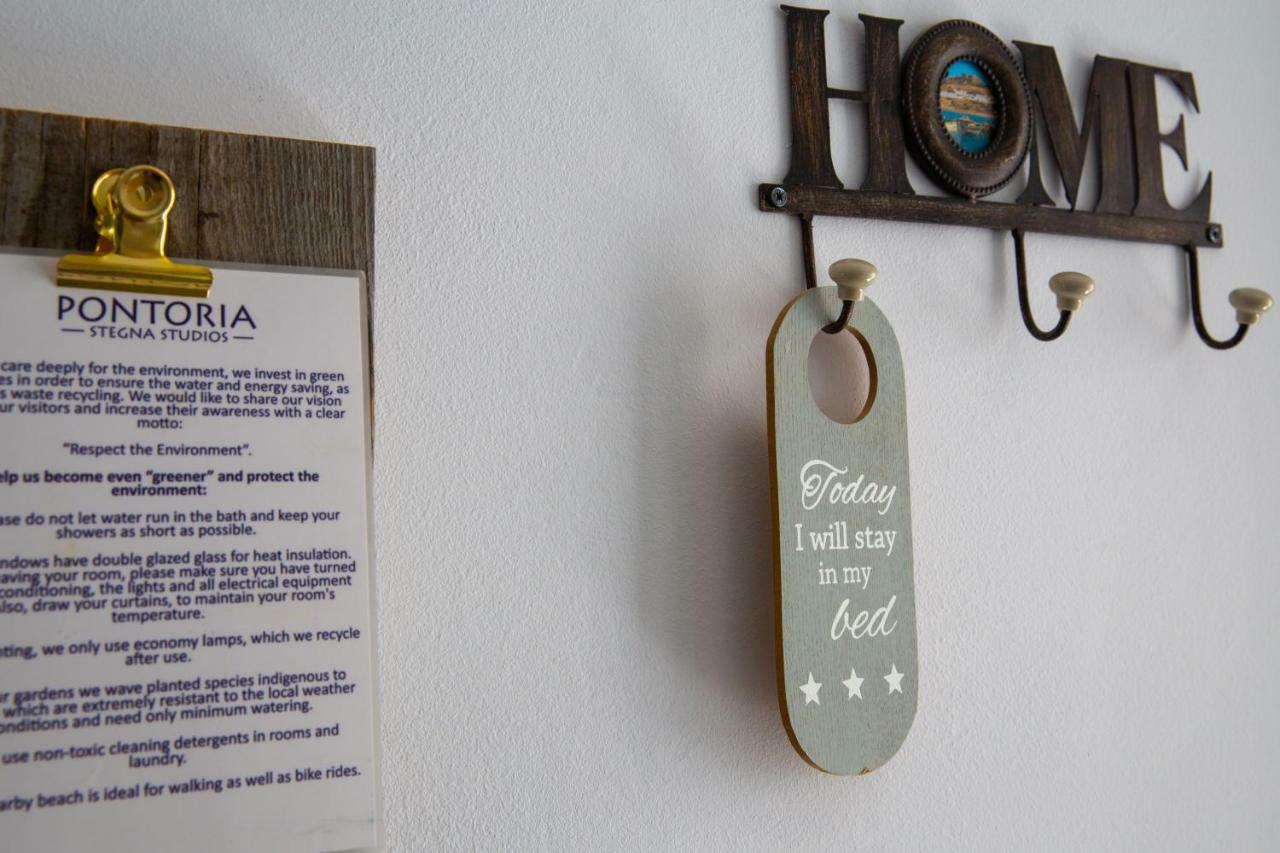 Pontoria Stegna Studios Archangelos  Eksteriør billede